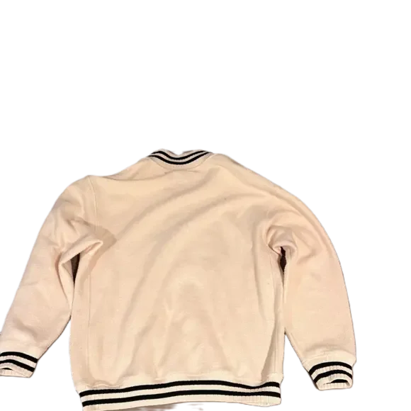 Natural Off- Half-Zip Jumper